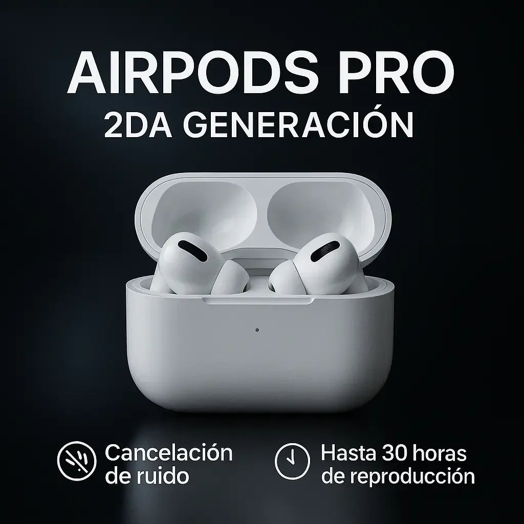 AirPods Pro 2 Sonido premium y comodidad total